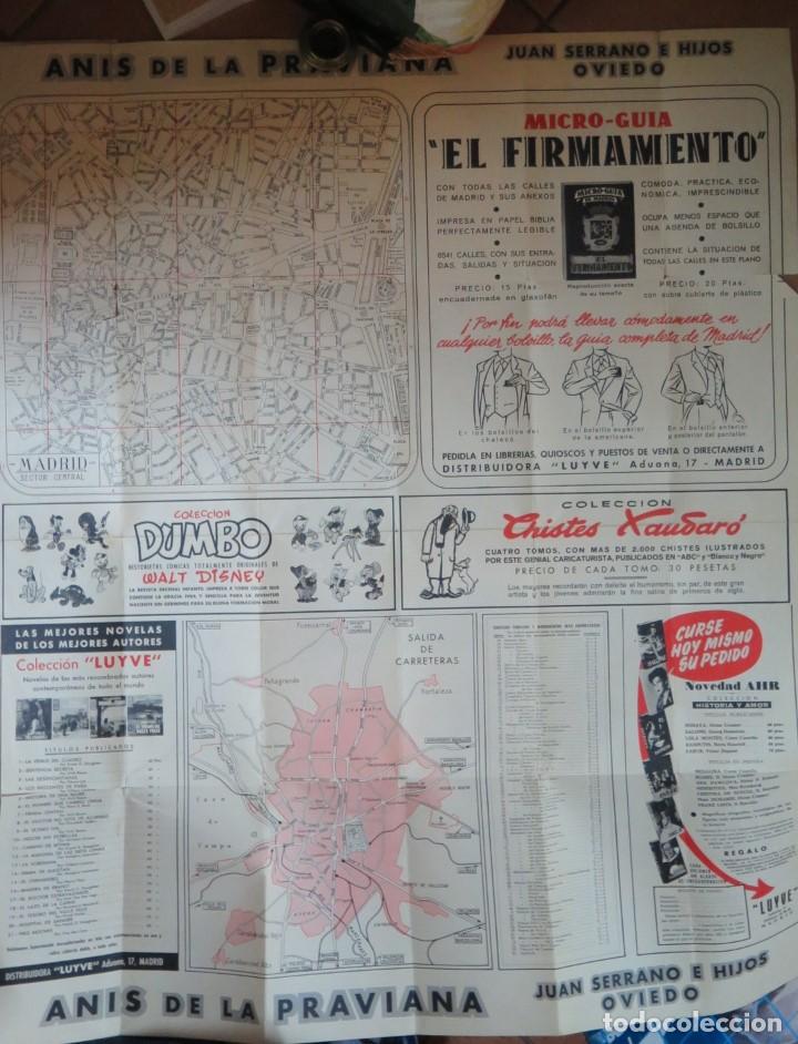 Mapas contempor&aacute;neos: PLANO DE MADRID. EL FIRMAMENTO - Foto 2