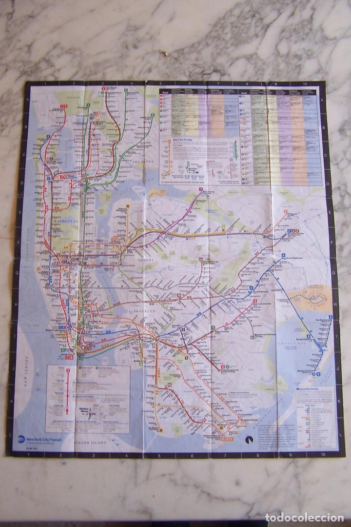 Mapa Del Metro De Nueva York Nyc Subway Map 1 Buy Contemporary Maps At Todocoleccion 141884618