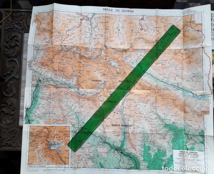 Mapas contempor&aacute;neos: MAPA DEL VALLE DE ORDESA (e: 1/40.000) - Foto 1