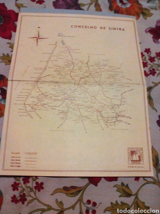 Mapas contempor&aacute;neos: Mapa-Plano CONCELHO DE SINTRA - Foto 1
