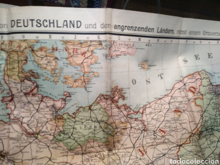 Mapas contempor&aacute;neos: MAPA DEUTSCHLAND. A&Ntilde;OS 30. - Foto 2