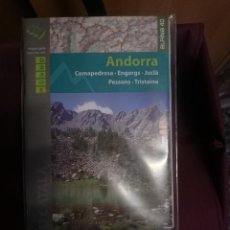 Mapas contemporáneos: MAPA Y GUIA - ANDORRA -COMAPEDROSA -ENGORGS -JUCIA -PESSONS -TRISTAINA