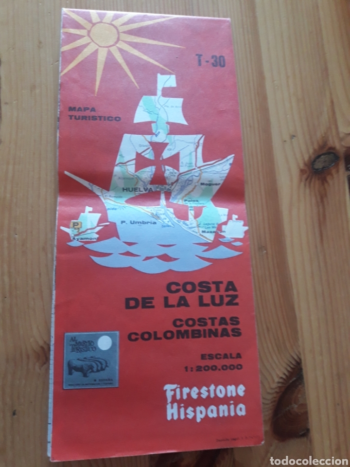 Mapas contempor&acirc;neos: Mapa Costa de la Luz Costas Colombinas Firestone Barbate tarifa gibraltar ceuta huelva