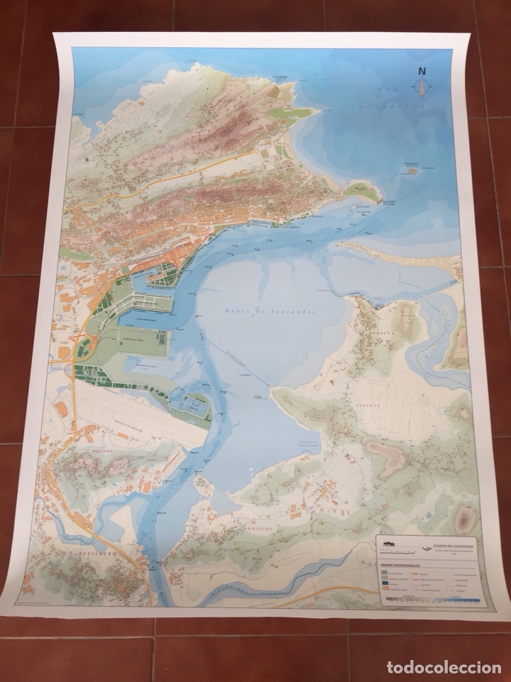Mapas contempor&aacute;neos: Mapa carta puerto de santander - Foto 1