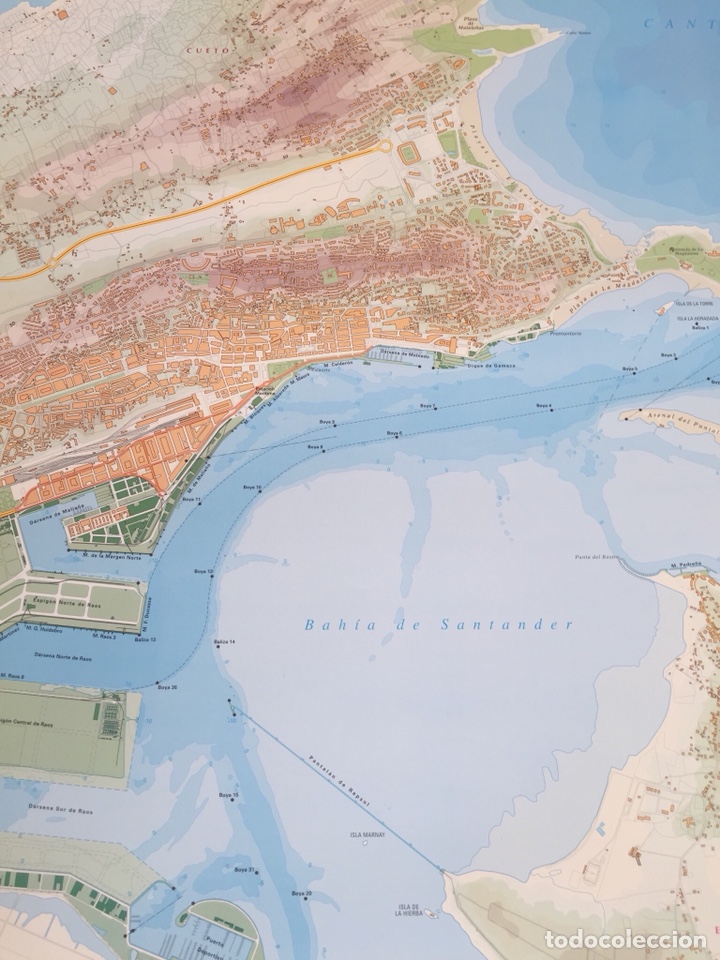 Mapas contempor&aacute;neos: Mapa carta puerto de santander - Foto 3