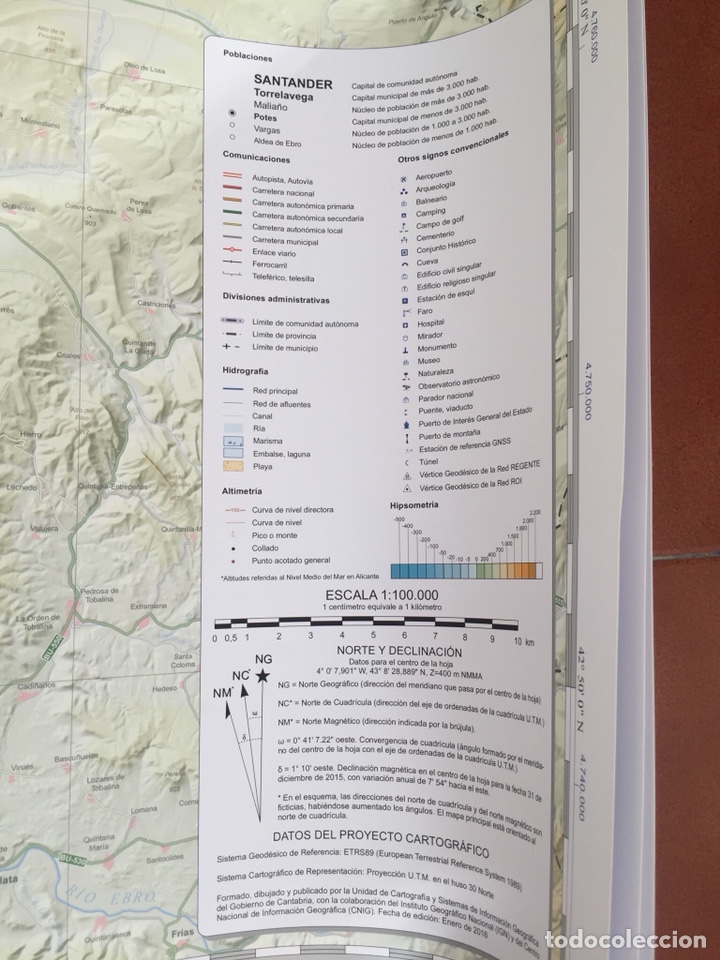 Mapas contempor&aacute;neos: Mapa de. Cantabria grande - Foto 2