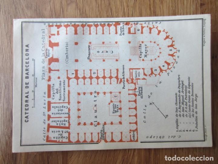 mapa porto barcelona 1908  mapa plano original baedeker.calles, plaz   Buy Contemporary 