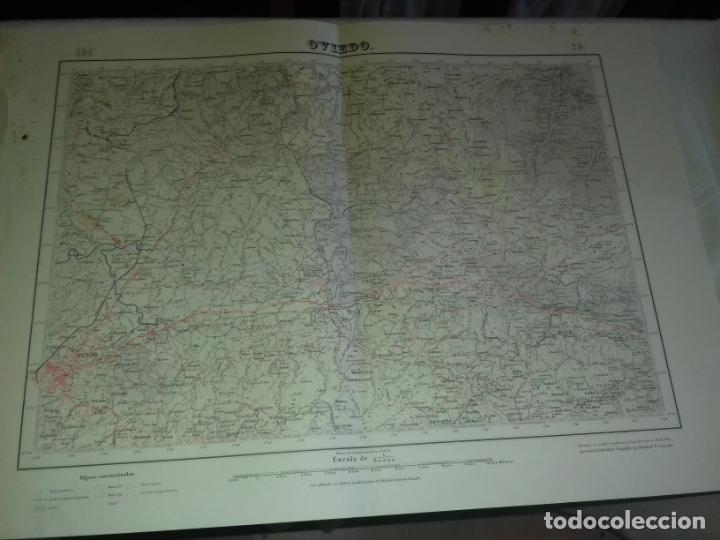 Mapas contempor&aacute;neos: MAPA. SERVICIO GEOGRAFICO DEL EJERCITO. OVIEDO. 1941. - Foto 1