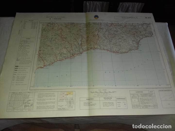 Mapas contempor&aacute;neos: MAPA. SERVICIO GEOGRAFICO DEL EJERCITO. ESTEPONA. ( MALAGA ). 1978. - Foto 1