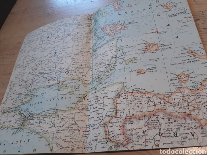 Mapas contempor&aacute;neos: MAPA GREECE AND THE AEGEAN 1958 - Foto 2