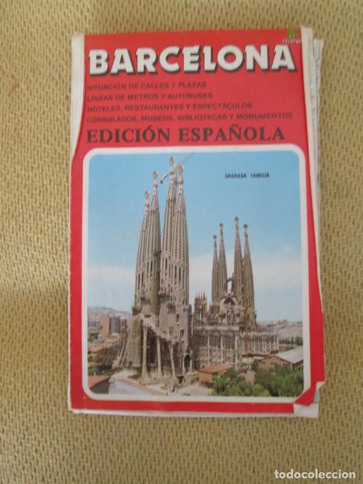 Mapas contempor&aacute;neos: PLANO DE BARCELONA 1987 - Foto 1