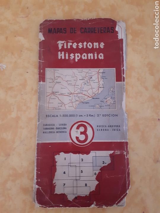 Mapas contempor&aacute;neos: Mapa carreteras Firestone Hispania n&deg;3 - Foto 1