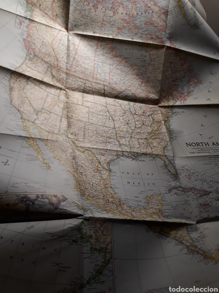 Mapas contempor&aacute;neos: MAPA NORTH AMERICA 1952 - Foto 2