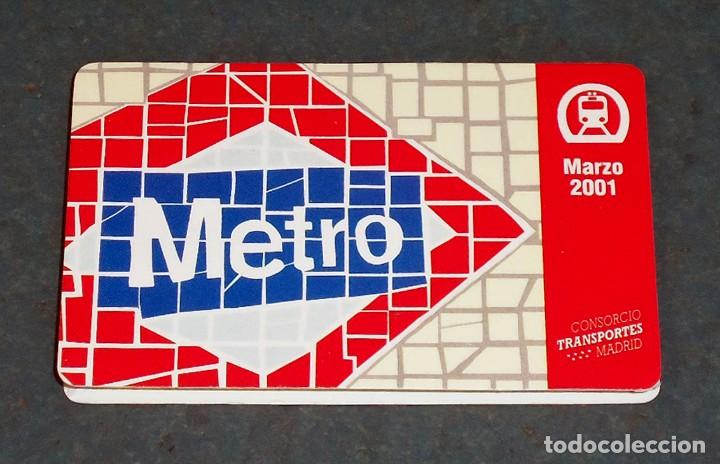 Mapas contempor&aacute;neos: Mapa / Plano METRO de Madrid - Marzo 2001 - Foto 1