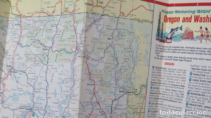 Mapas contempor&aacute;neos: MAPA DE CARRETERA. ENCO. WASHINGTON. OREGON - Foto 2