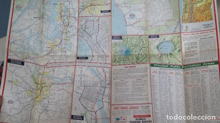 Mapas contempor&aacute;neos: MAPA DE CARRETERA. ENCO. WASHINGTON. OREGON - Foto 3