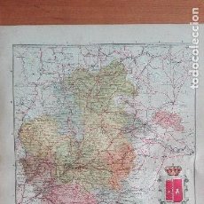 Mapas contemporáneos: MAPA DE BURGOS HISTORICO 1910 INSTITUTO GEOGRAFICO ESTADISTICO CASTILLA Y LEON EXCELENTE CONSERVACIO. Lote 154922490