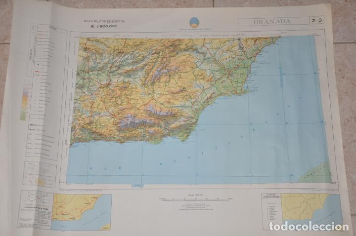Mapas contempor&aacute;neos: mapa militar de granada - Foto 1