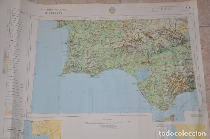 Mapas contempor&aacute;neos: mapa militar sevilla - Foto 1
