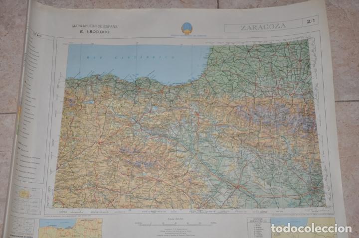 Mapas contempor&aacute;neos: mapa militar zaragoza - Foto 1