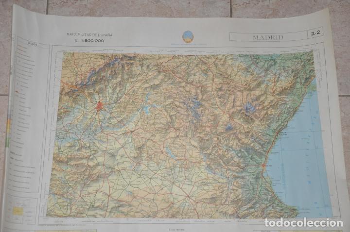 Mapas contempor&aacute;neos: mapa militar madrid - Foto 1
