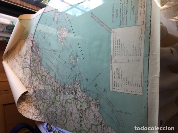 Zeitgen&ouml;ssische Karten: Mapa de Espa&ntilde;a y Portugal 1938