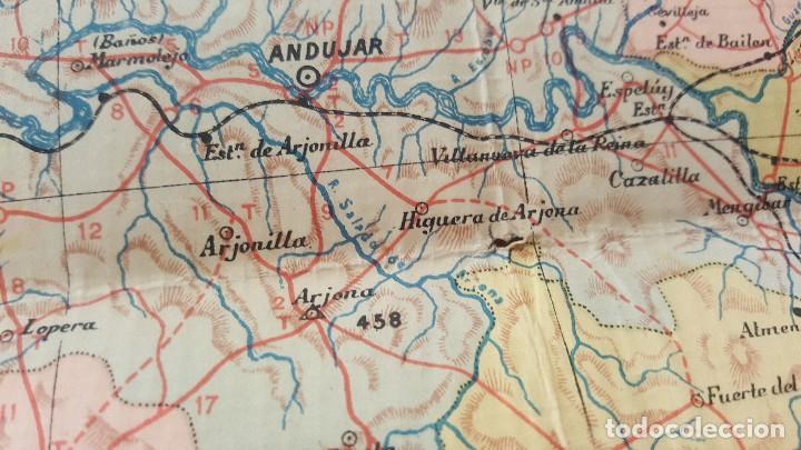 Mapas contempor&aacute;neos: mapa de jaen, editorial martin, entelado - Foto 2