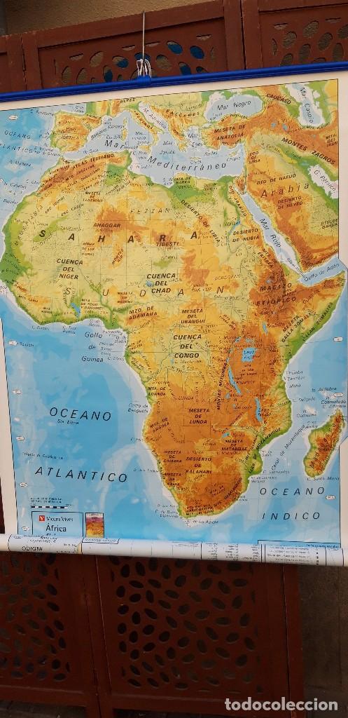 mapa fisico de africa vicens vives mapa de escuela, africa fisica y politica, vice   Buy Contemporary 