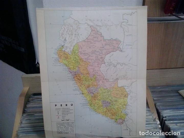 Mapas contempor&aacute;neos: LMV - Lamina, mapa de Per&uacute;, 26x21 cm - Foto 1