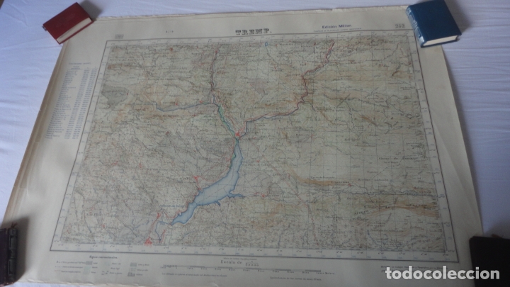 Mapas contempor&acirc;neos: ANTIGUO MAPA TREMP LERIDA EDICION MILITAR 1949