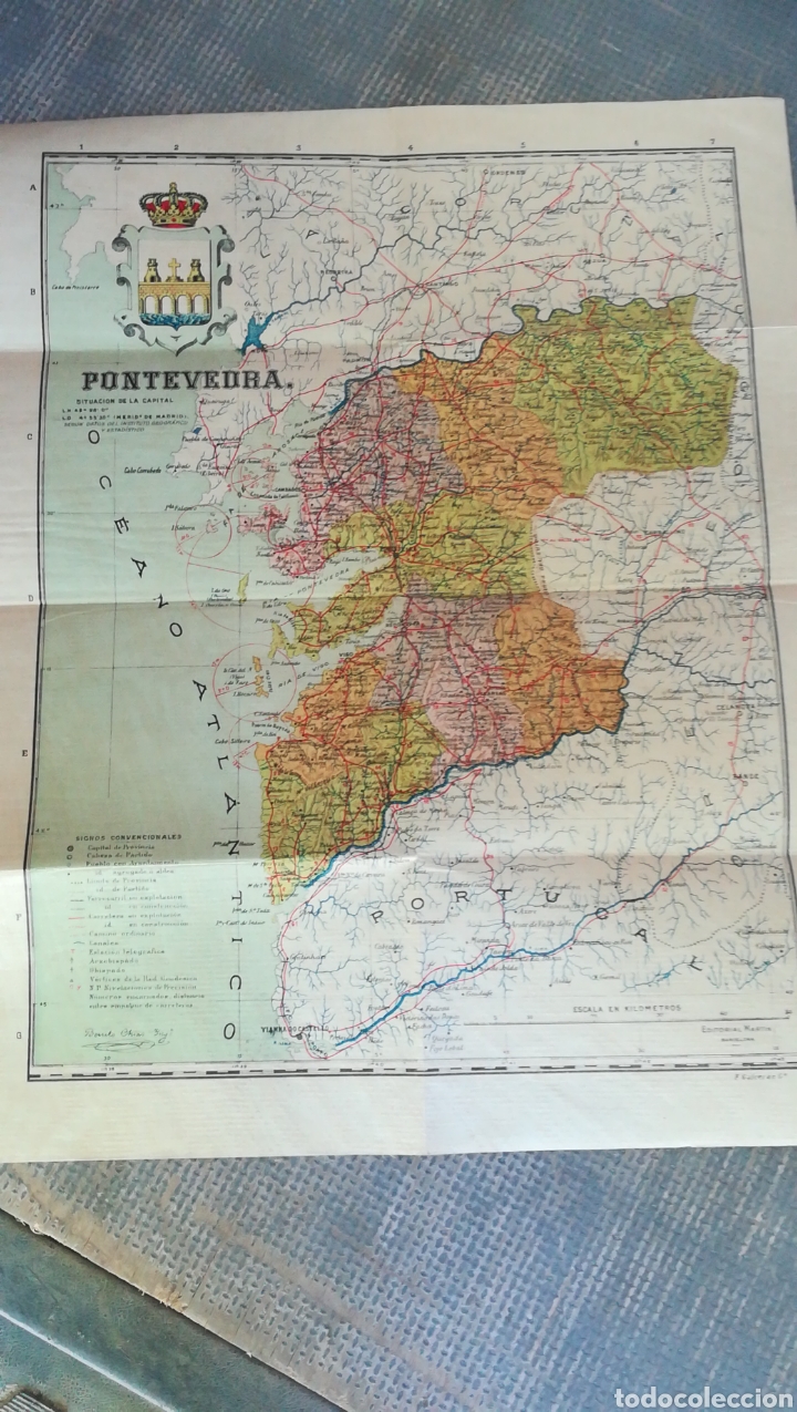 Mapas contempor&aacute;neos: Mapa Pontevedra - Foto 1