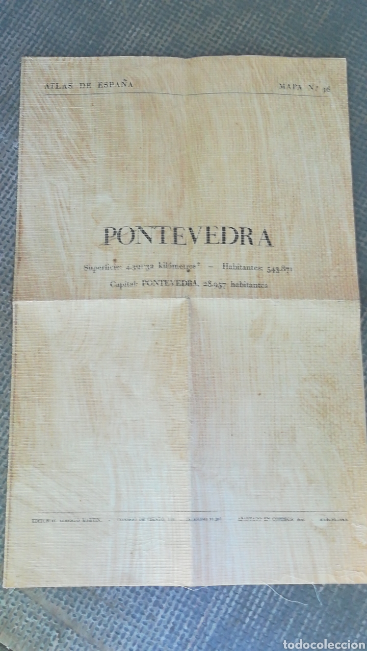 Mapas contempor&aacute;neos: Mapa Pontevedra - Foto 5