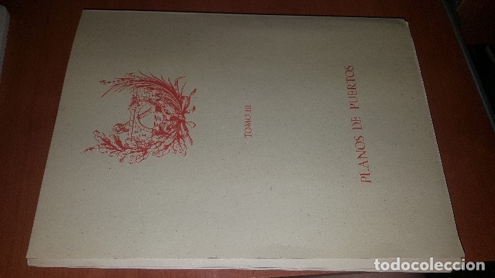Contemporary maps: Planos de puertos y mapas obras hidraulicas, 38 planos y 29 mapas, + folleto la navegacion rio tajo
