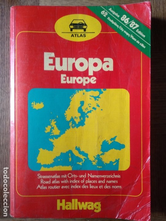 Gran Atlas De Carreteras De Europa 1986 Hallw Comprar Mapas Contemporáneos En Todocoleccion 4942