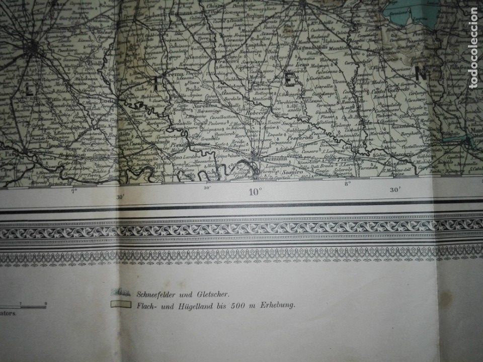 Mapas contempor&aacute;neos: Mapa de Suiza - c.1900 - Foto 6