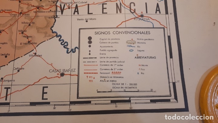 Mapas contempor&aacute;neos: Mapa de colegio, Cuenca, 1935, Santam&aacute;ns. - Foto 5