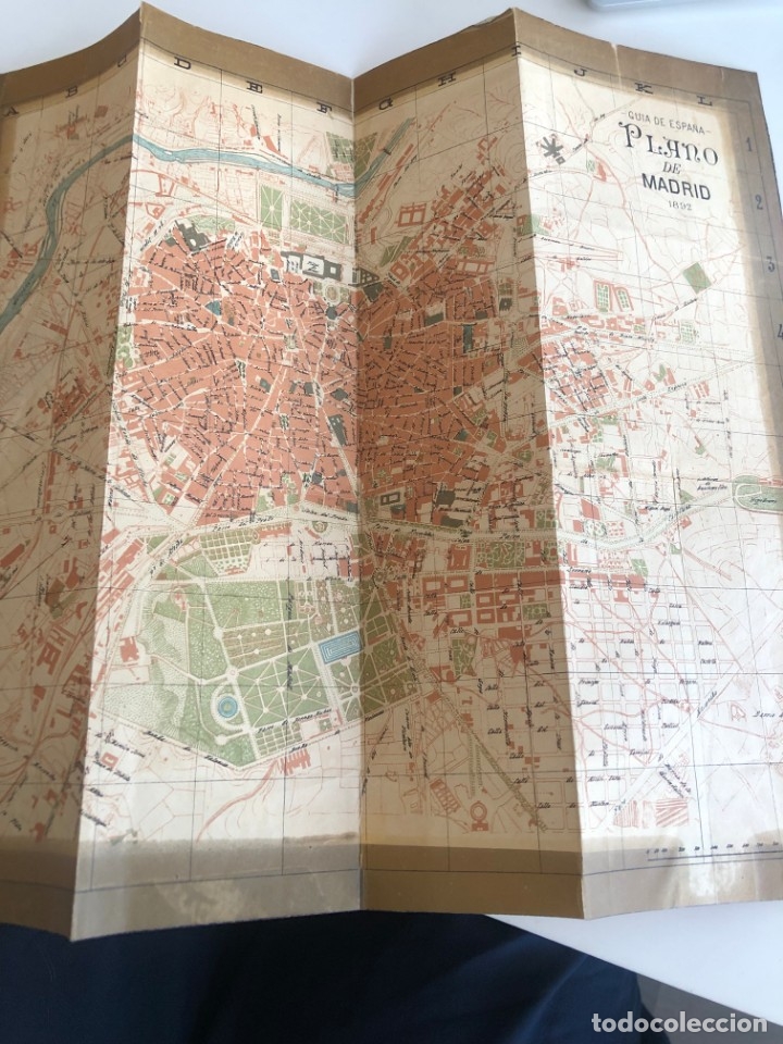 Mapas contempor&aacute;neos: 3 mapas de Madrid 1876 y 1892 - Foto 2