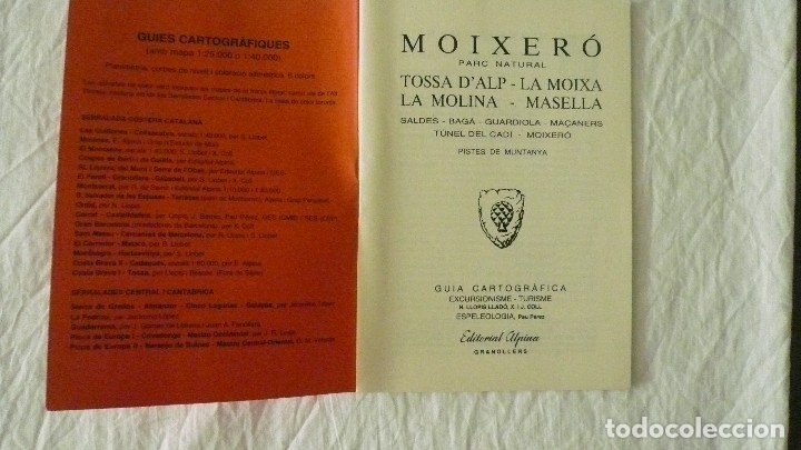 Mapas contempor&aacute;neos: 1 plano excursionismo a&ntilde;o 1982 - Foto 3