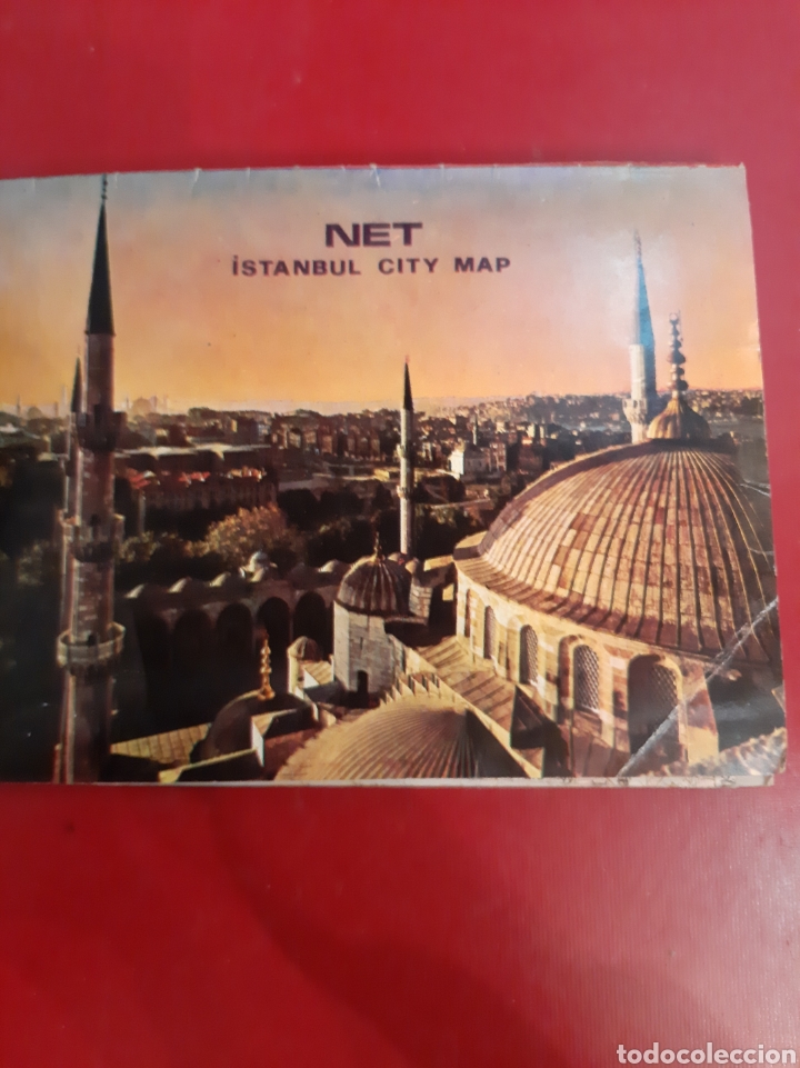 Mapas contempor&aacute;neos: Plano net Estambul mapa vintage - Foto 1
