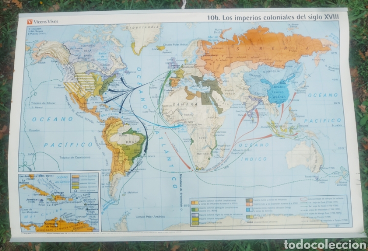 mapa escolar, vicens vives, los imperios coloni - Comprar Mapas ...