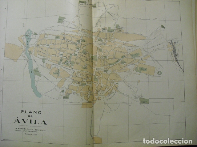Mapas contempor&aacute;neos: 1900 PLANO DE AVILA - Foto 1