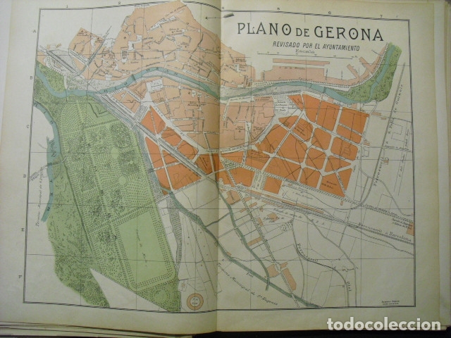 Mapas contempor&aacute;neos: 1900 PLANO DE GERONA - Foto 1