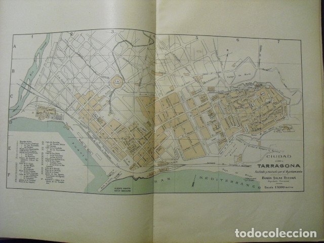 Mapas contempor&aacute;neos: 1900 PLANO DE TARRAGONA - Foto 1