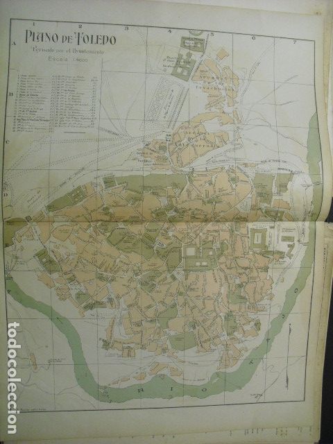 Mapas contempor&aacute;neos: 1900 PLANO DE TOLEDO - Foto 1