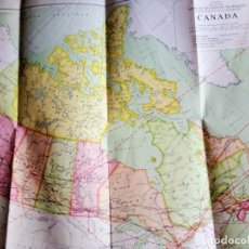 Mapas contemporáneos: CANADÁ. MINISTERIO DE MINAS Y RELIEVES CARTOGRÁFICOS.. Lote 182086338