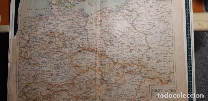 Mapas contempor&aacute;neos: MAPA DE EUROPA CENTRAL - Foto 1