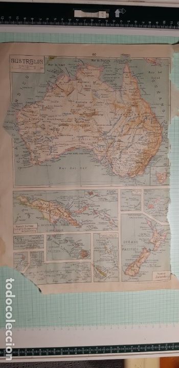 Mapas contempor&aacute;neos: MAPA DE AUSTRALIA (OCEAN&Iacute;A). - Foto 1