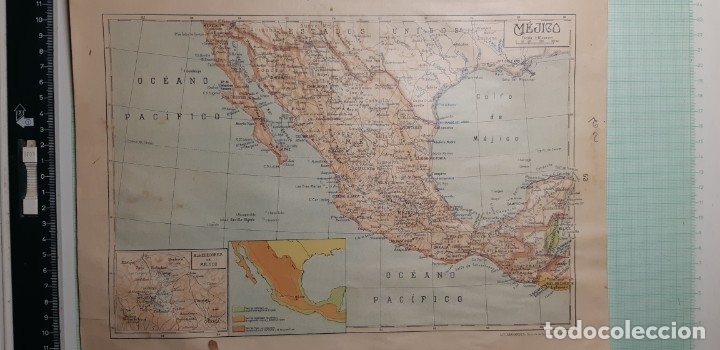 Mapas contempor&aacute;neos: MAPA DE M&Eacute;JICO. - Foto 1