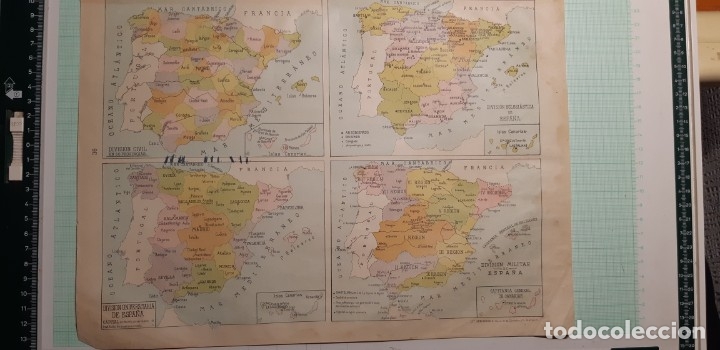 Mapas contempor&aacute;neos: MAPAS DE ESPA&Ntilde;A. - Foto 1