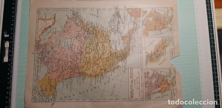 Mapas contempor&aacute;neos: MAPA AM&Eacute;RICA DEL NORTE. - Foto 1